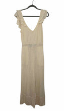 Load image into Gallery viewer, Free People Size X- Small Ivory Pre-Owned Jumpsuit- Ladies
