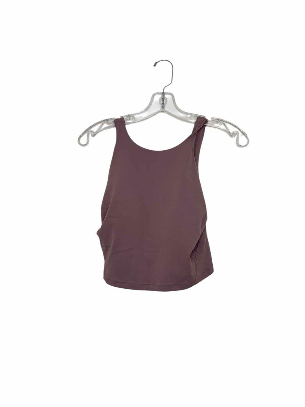Lululemon Size 8 Lavender Pre-Owned Activewear- Tank