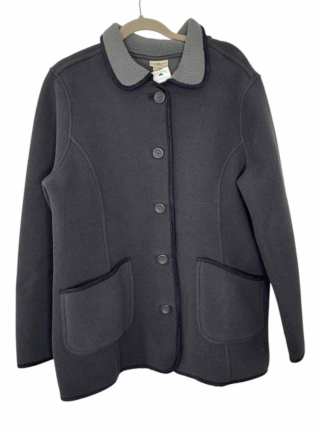 LL Bean Size X-Large Charcoal Pre-Owned Jacket- Ladies