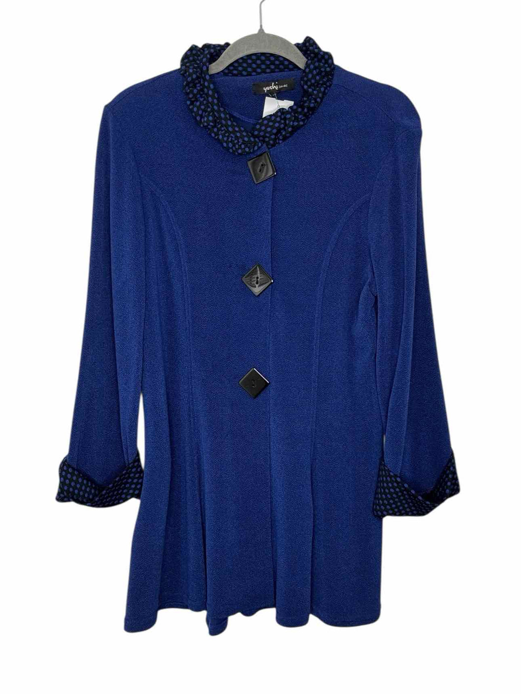 Size Medium Blue Pre-Owned Blazer/Indoor Jacket- Ladies