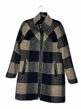 Load image into Gallery viewer, Pendleton Size M Black Plaid Pre-Owned Coat- Ladies
