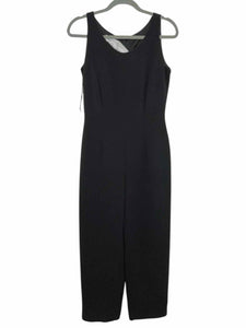 Size 6 Black Pre-Owned Jumpsuit- Ladies