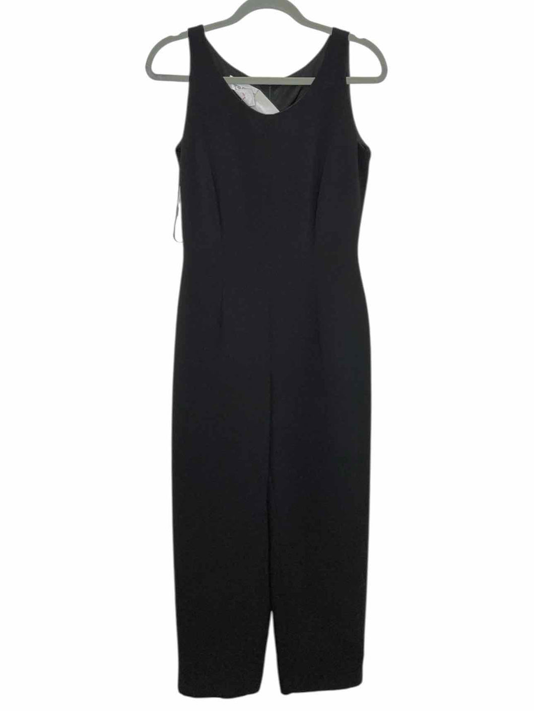 Size 6 Black Pre-Owned Jumpsuit- Ladies