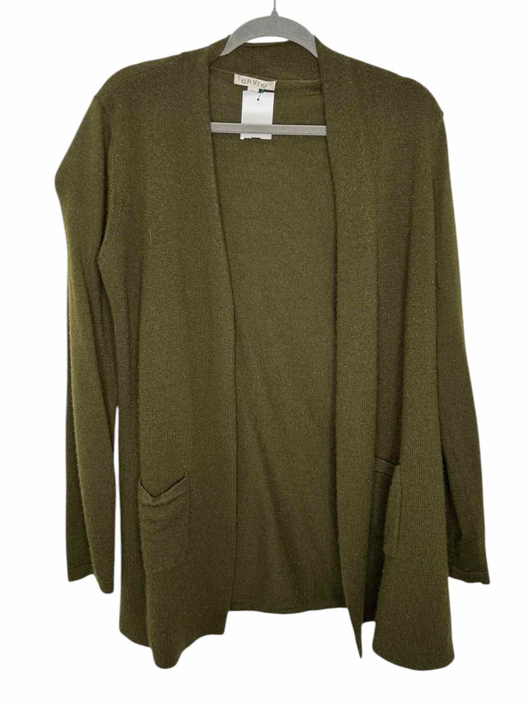 Orvis Size Small Green Pre-Owned Sweater- Ladies