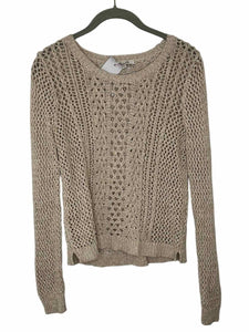 Madewell Size Small Beige Pre-Owned Sweater- Ladies