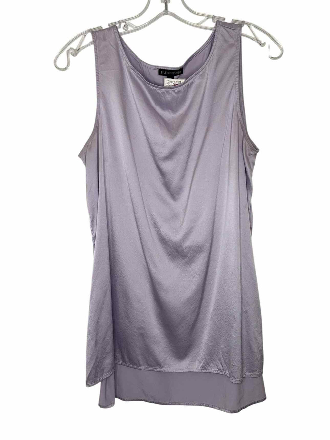 Eileen Fisher Size Small Lilac Pre-Owned Tank Top- Ladies