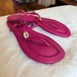 Tory Burch Size 10 Hot Pink Pre-Owned Shoes- Ladies