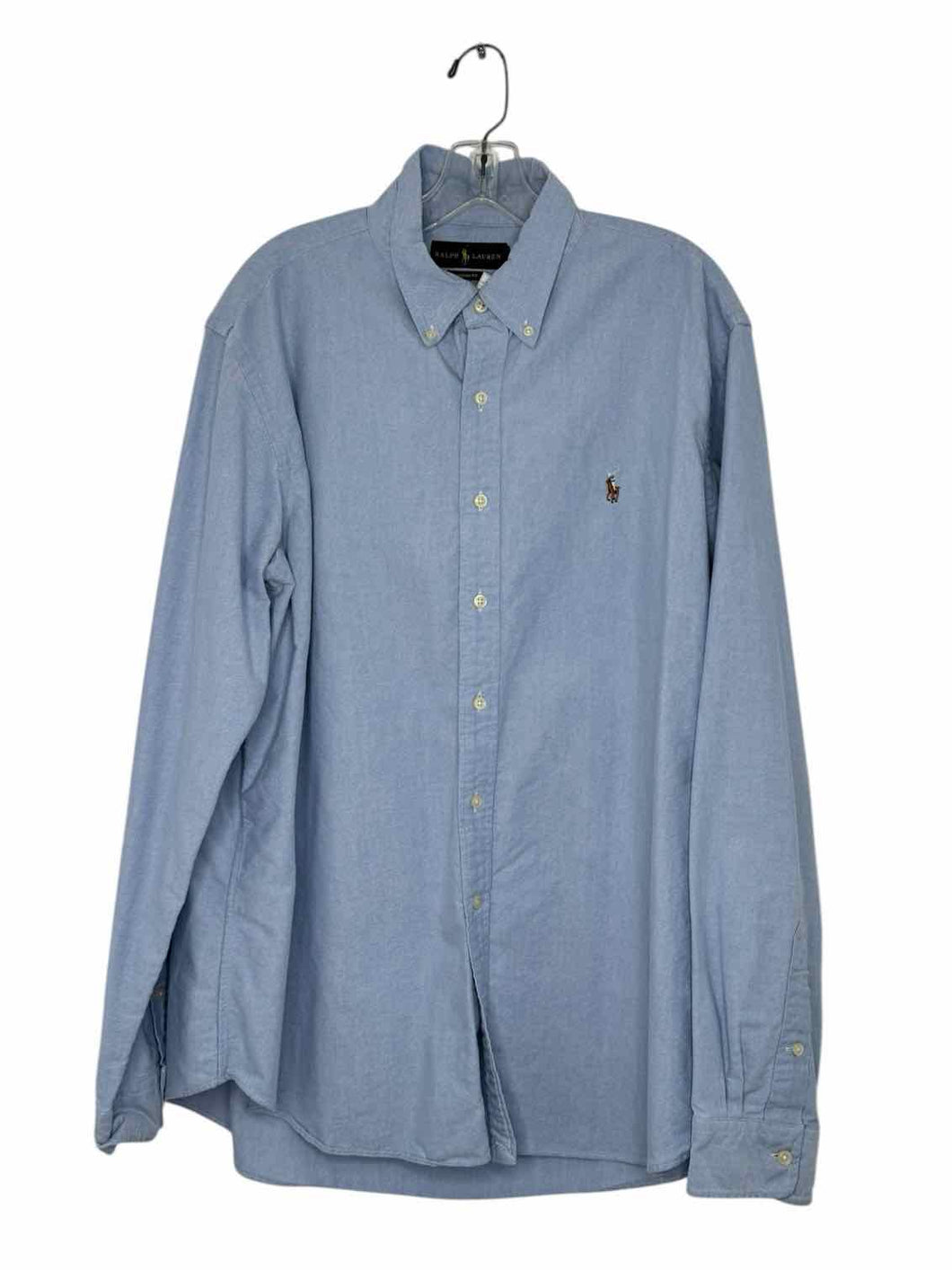 Ralph Lauren Size XXL Blue Pre-Owned Shirt- Mens