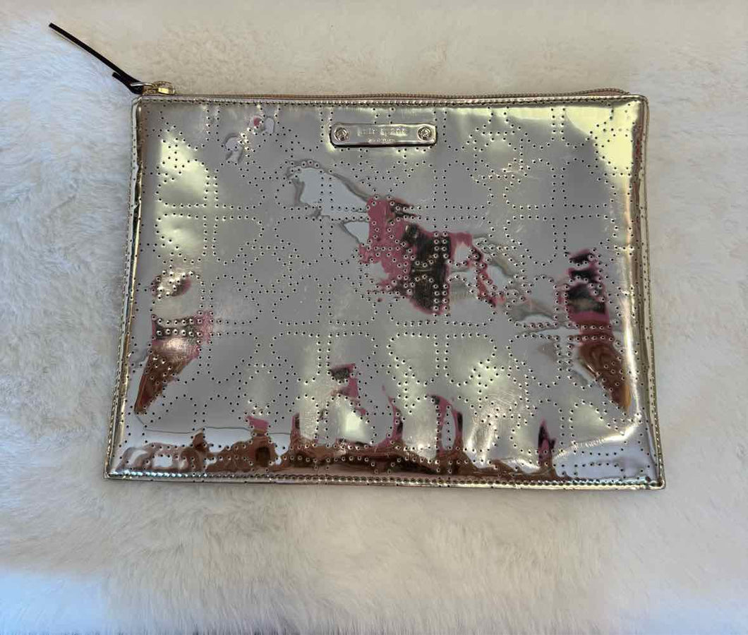 Kate Spade Size Medium Gold Pre-Owned Purse- Ladies