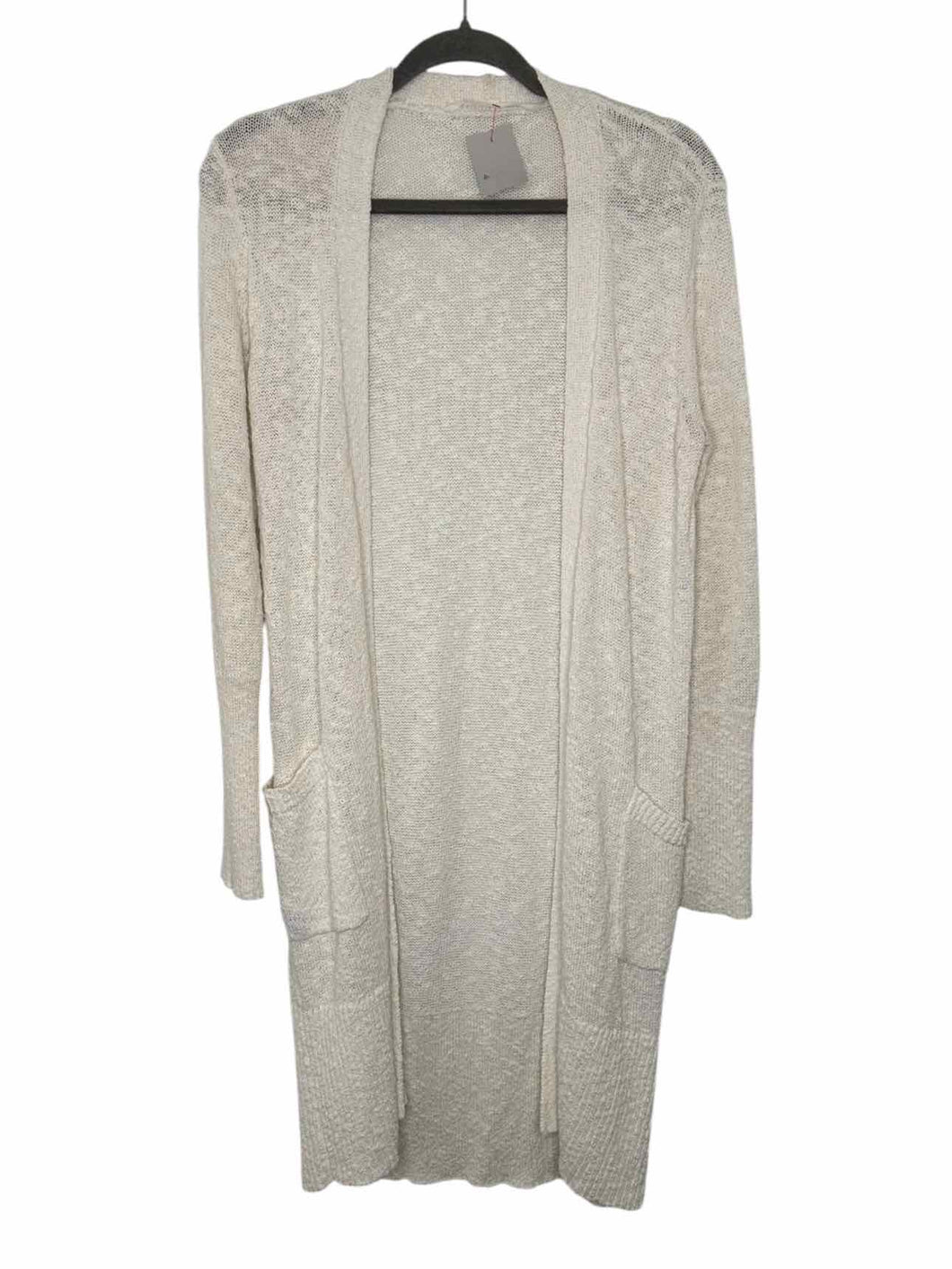 Athleta Size Small White Pre-Owned Sweater- Ladies