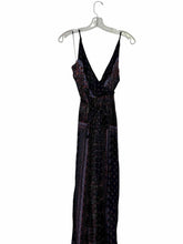 Load image into Gallery viewer, Free People Size 2 Black Print Pre-Owned Jumpsuit- Ladies
