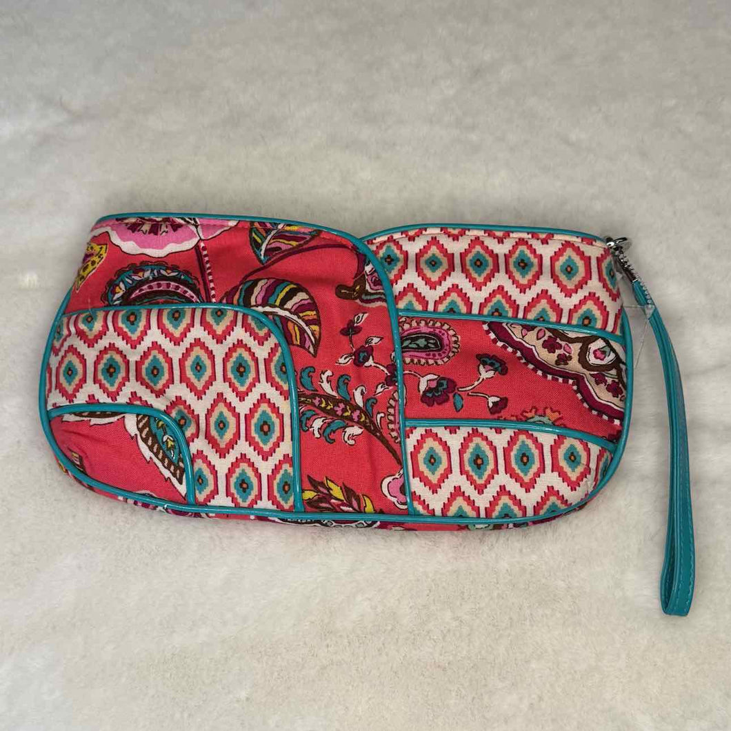 Vera Bradley Coral Print Pre-Owned Purse- Ladies