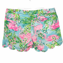 Load image into Gallery viewer, Lilly Pulitzer Size 6 Green Print Pre-Owned Shorts- Ladies
