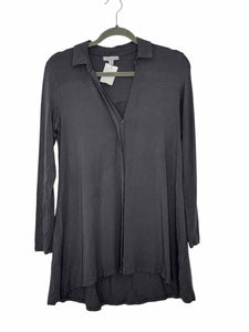 Pure Collection Size 4 Grey Pre-Owned Blouse- Ladies