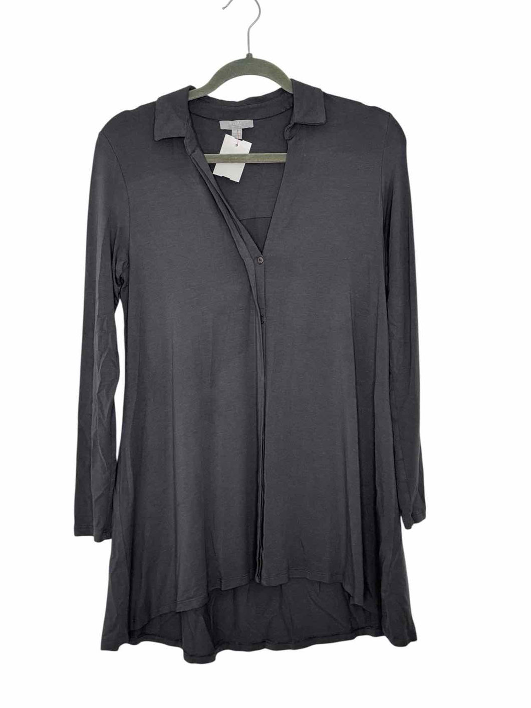 Pure Collection Size 4 Grey Pre-Owned Blouse- Ladies