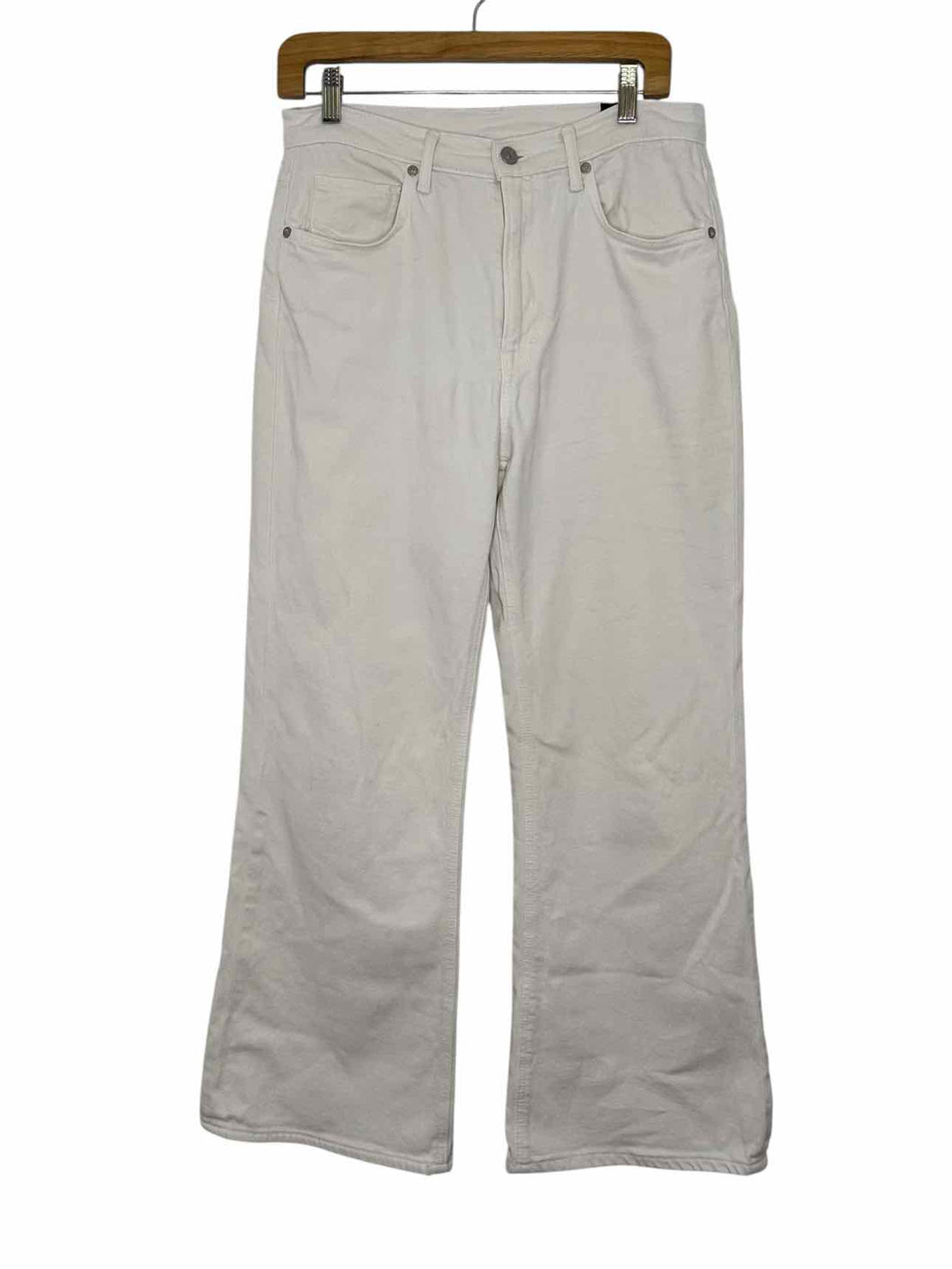 Vince Size 31 White Pre-Owned Jeans- Ladies