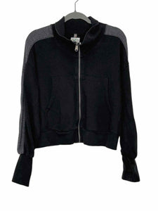 Free People Size Small Black Pre-Owned Jacket- Ladies
