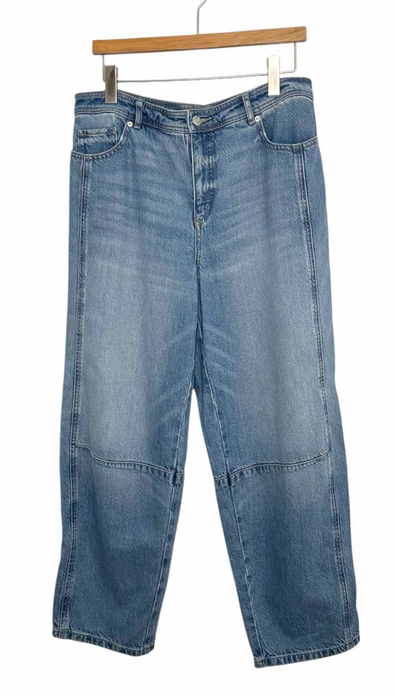LOFT Size 10 Lt. Blue Pre-Owned Jeans- Ladies