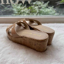 Load image into Gallery viewer, Stuart Weitzman Size 8 Nude Wedge Pre-Owned Shoes- Ladies
