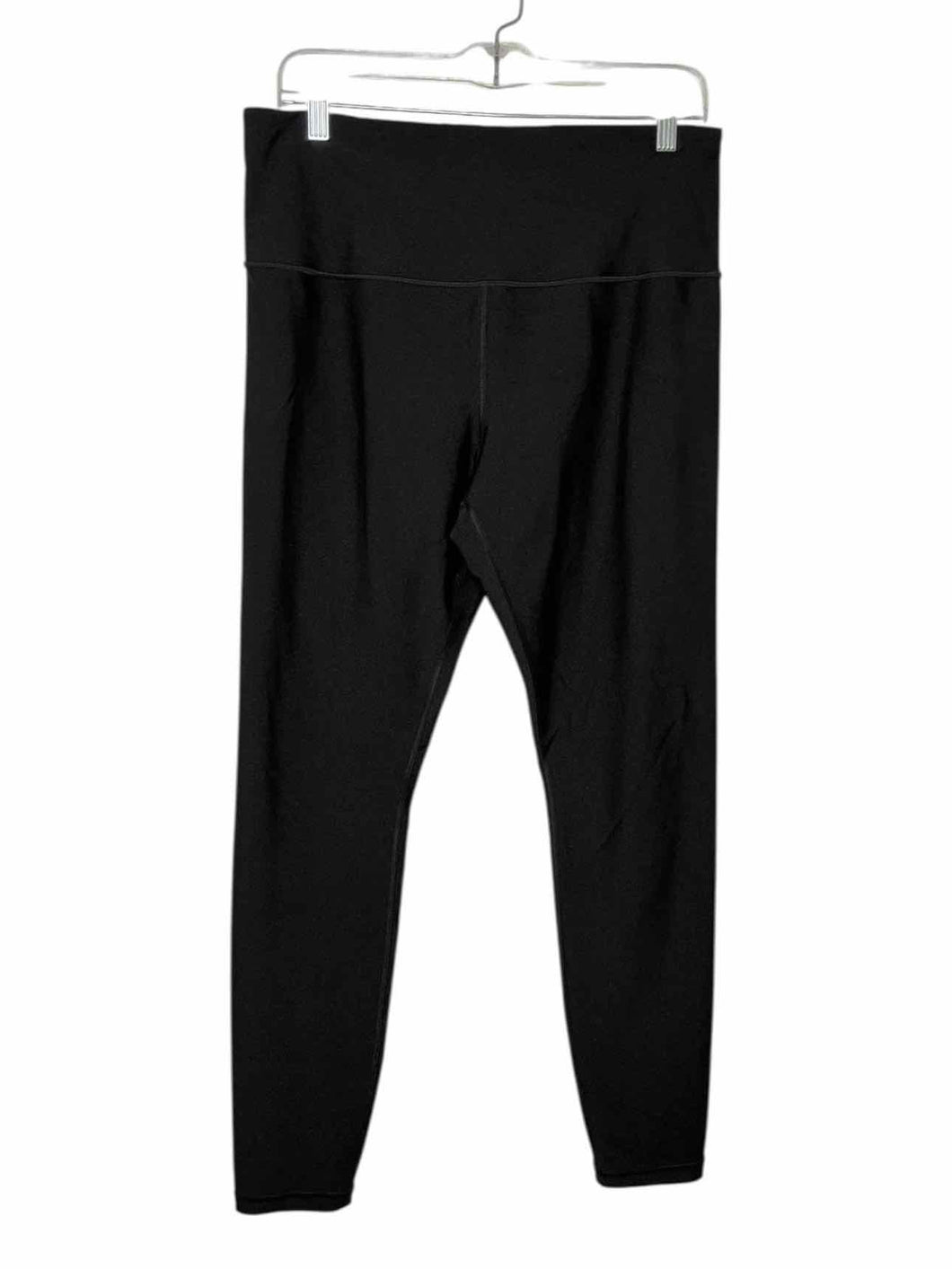 Athleta Size Large Black Pre-Owned Leggings- Ladies