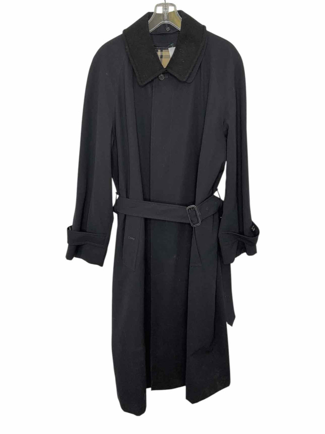 Burberry Size 40 Navy Pre-Owned Coat- Mens