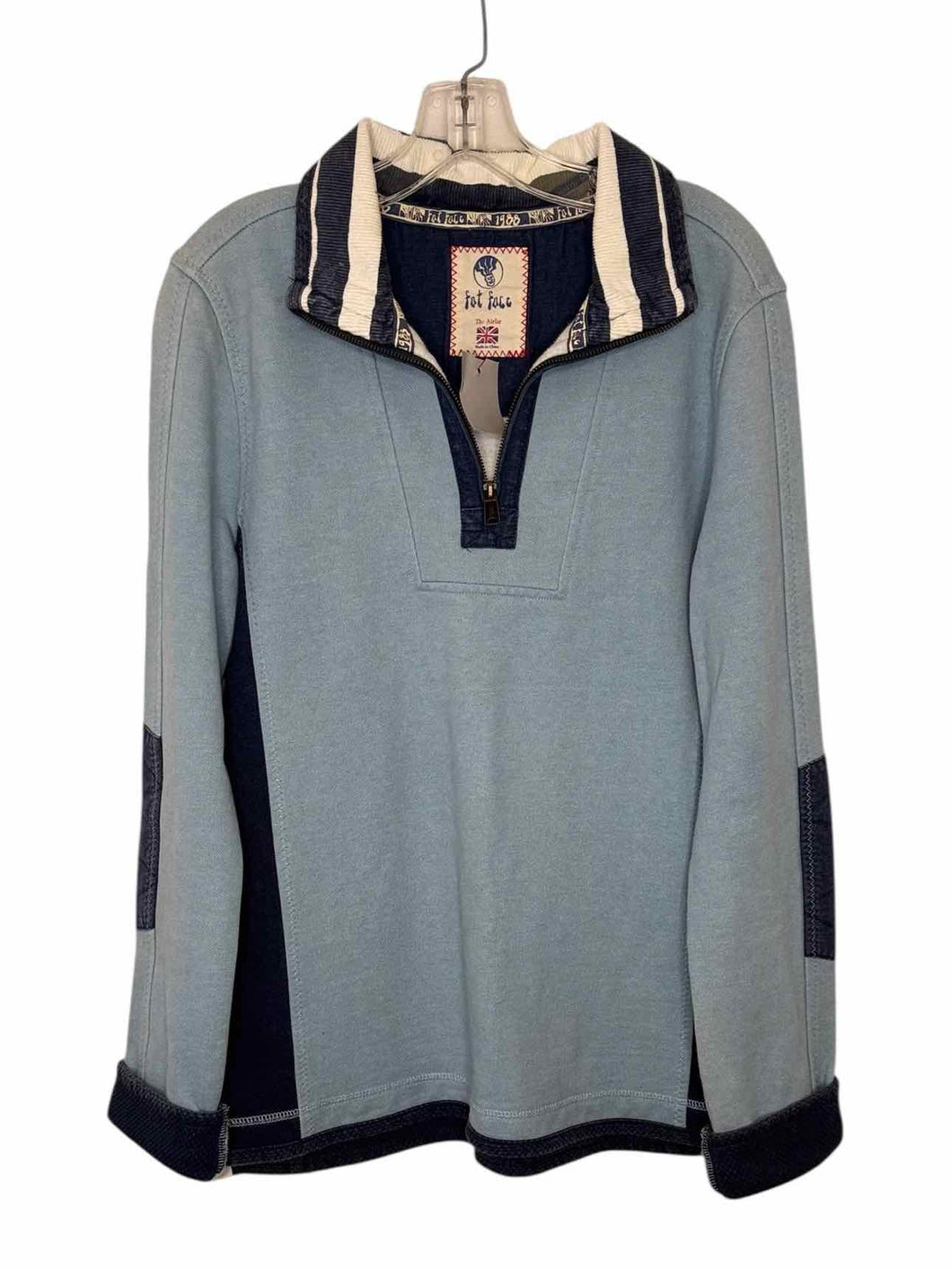 Fat Face Size S Lt. Blue Pre-Owned Pullover- Mens