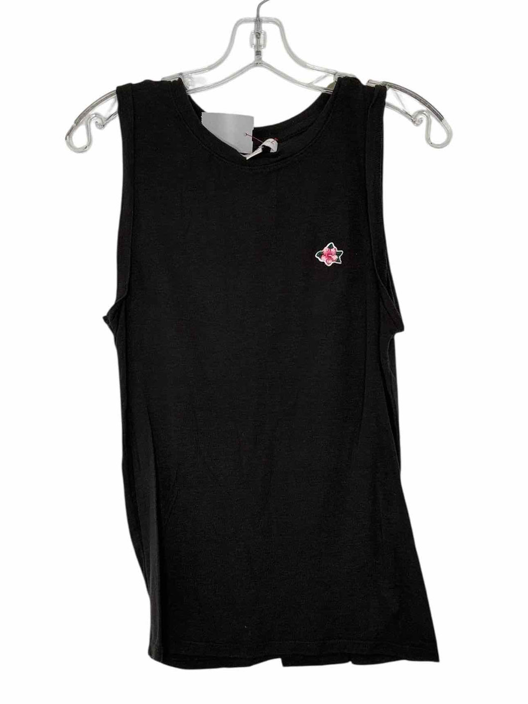Spiritual Gangster Size Small Black Pre-Owned Tank Top- Ladies