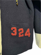 Load image into Gallery viewer, Sea NY Size Medium Navy Print Pre-Owned Sweater- Ladies
