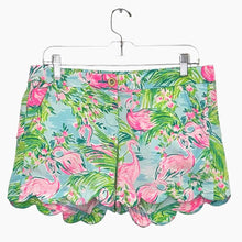Load image into Gallery viewer, Lilly Pulitzer Size 6 Green Print Pre-Owned Shorts- Ladies
