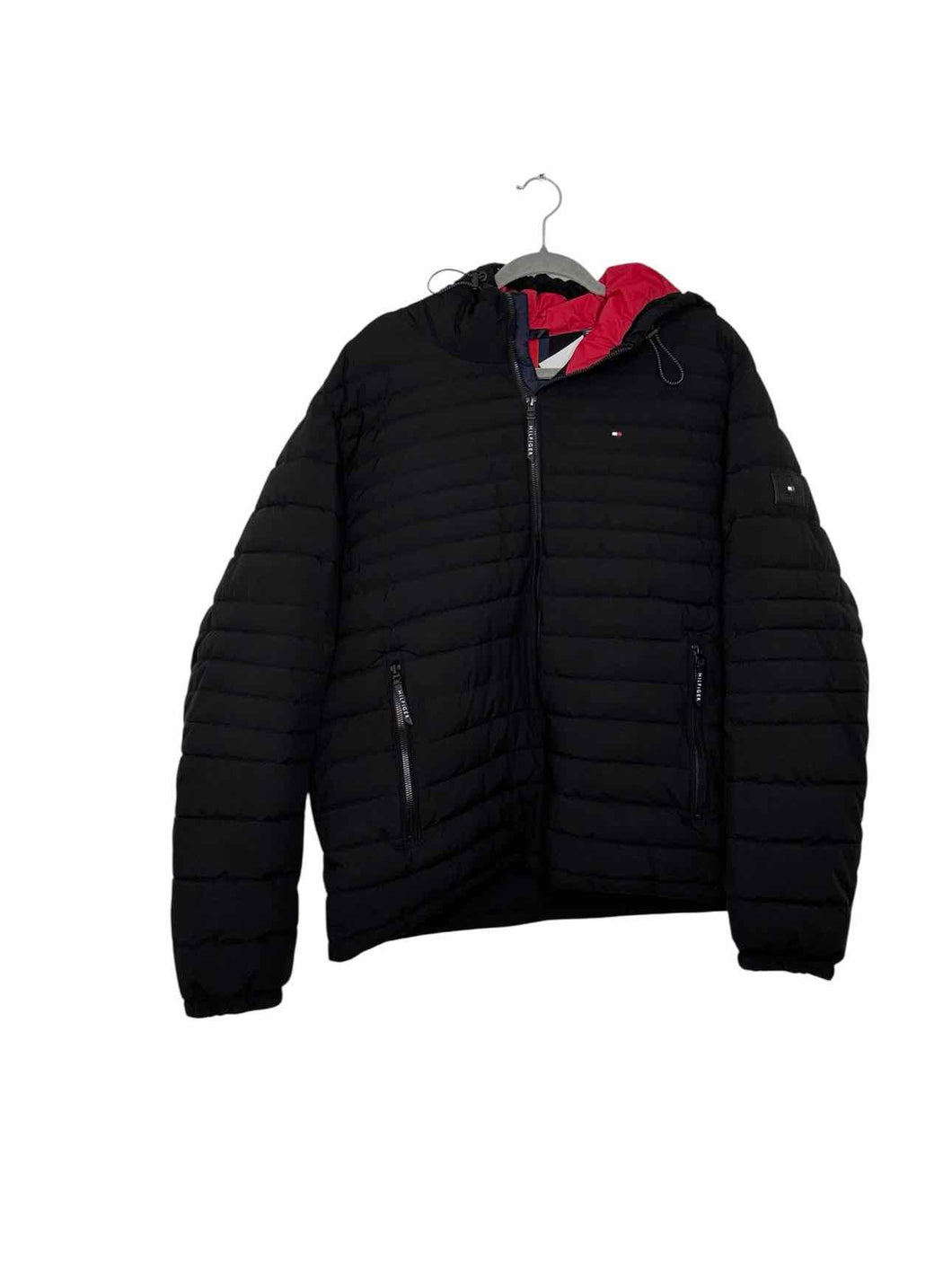 Tommy Hilfiger Size XL Black Pre-Owned Jacket- Mens