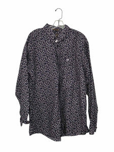Ariat Size XL Navy Print Pre-Owned Shirt- Mens