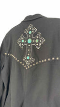 Load image into Gallery viewer, Double D Ranch Size Large Black Pre-Owned Jacket- Ladies
