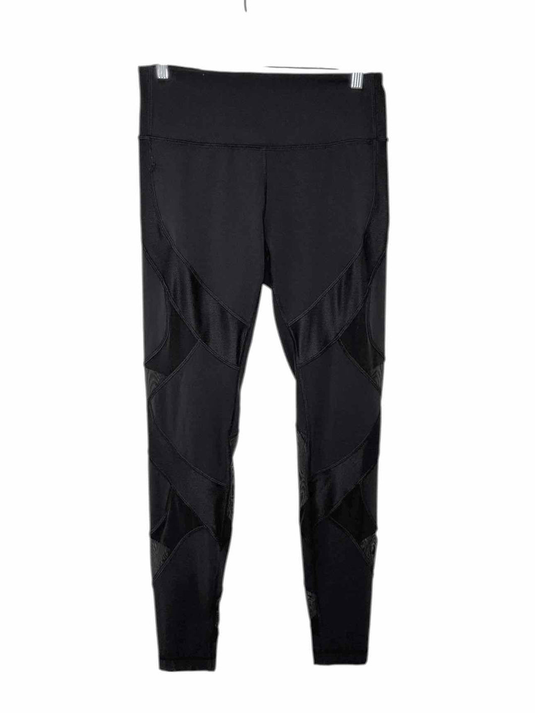 Lululemon Size 10 Black Pre-Owned Leggings- Ladies