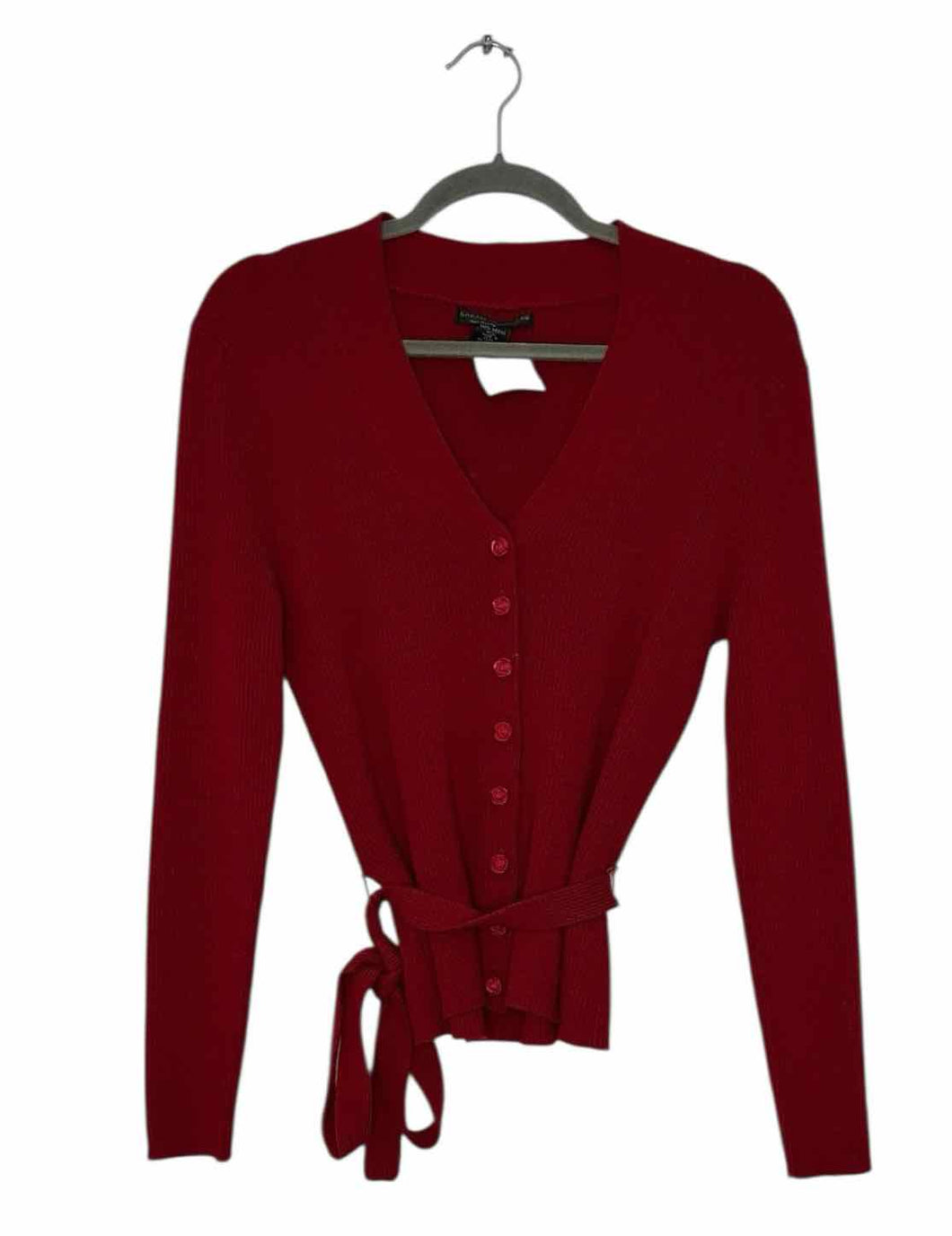 Sarah Spencer Size Small Red Pre-Owned Sweater- Ladies