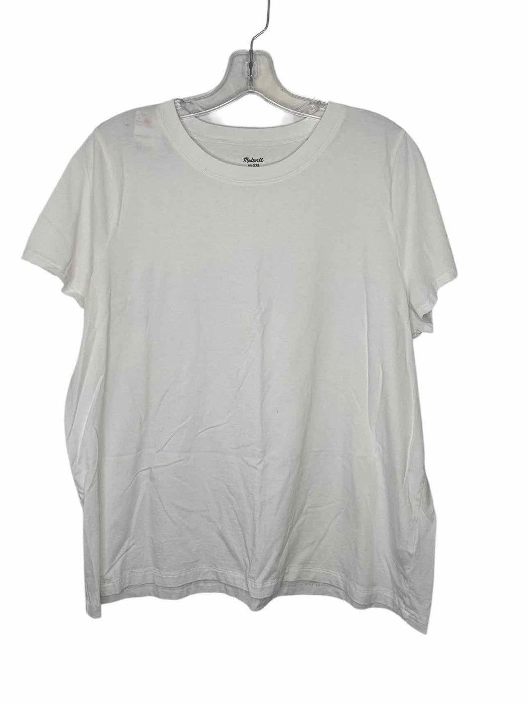 Madewell Size XXL White Pre-Owned T-Shirt- Ladies