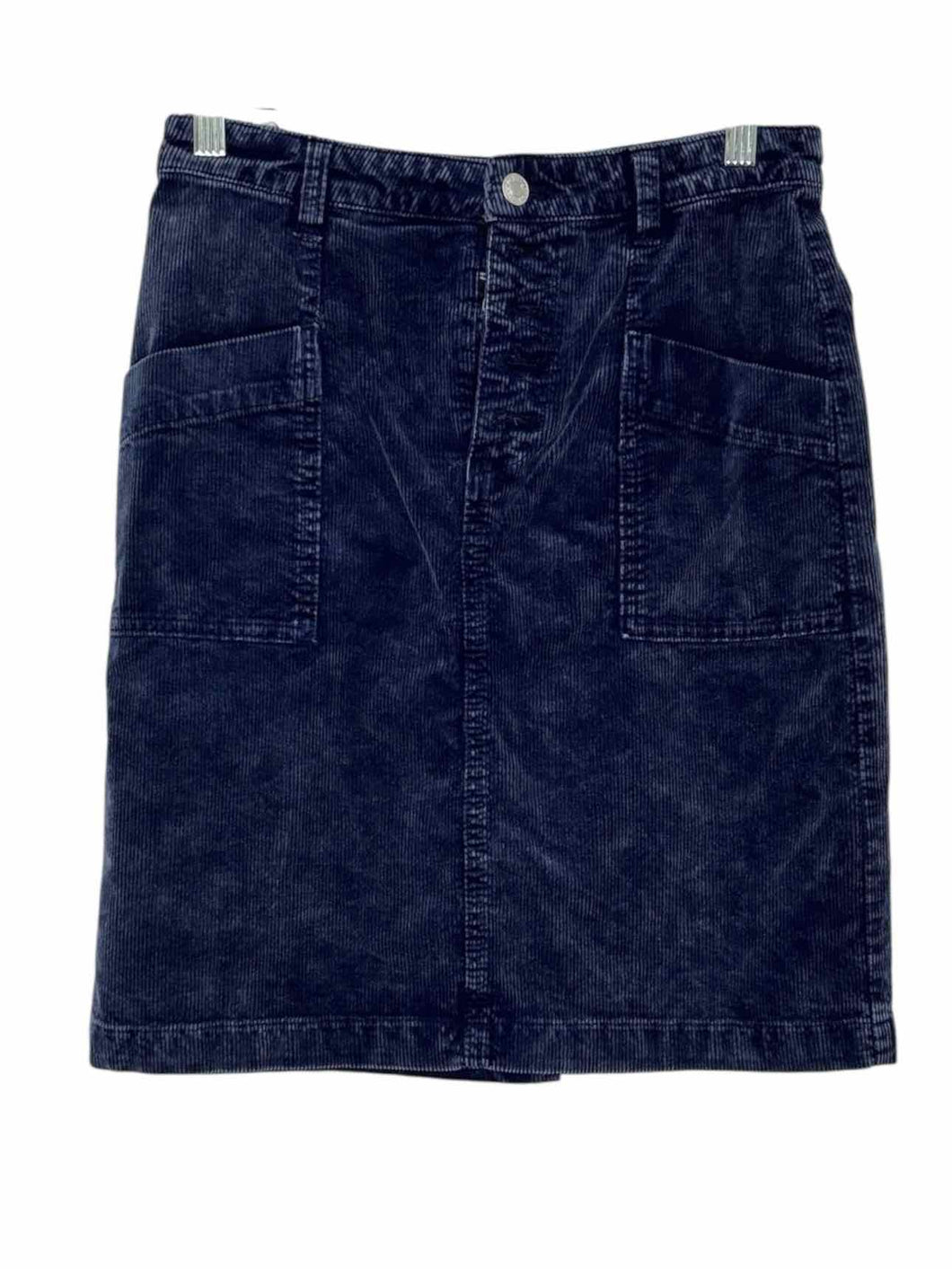 Pilcro Size 0 Blue Pre-Owned Skirt- Ladies