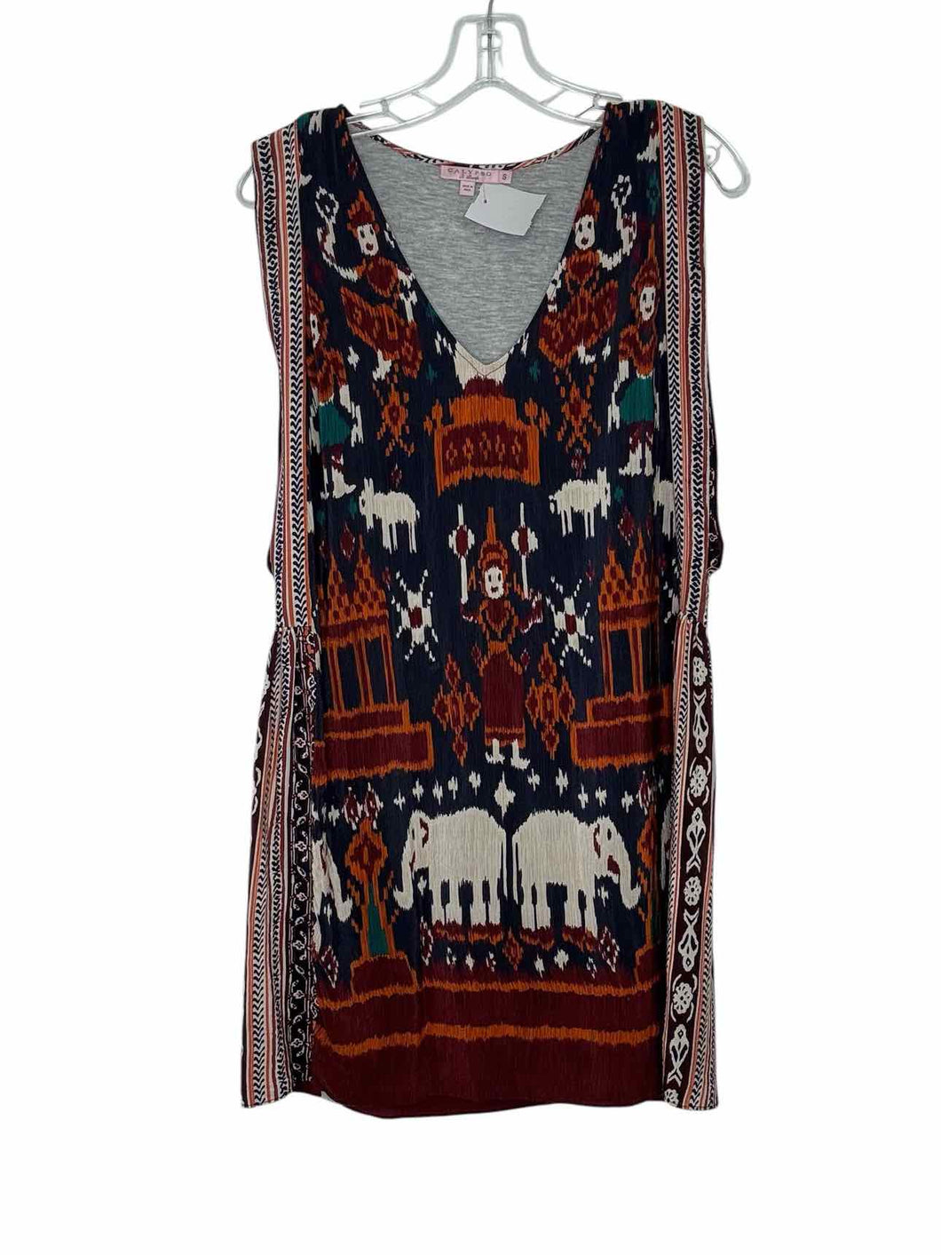 Calypso Size Small Multi Pre-Owned Dress- Ladies