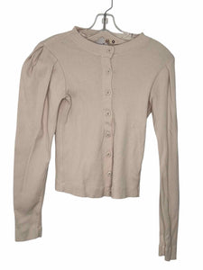 AMO Size Small Beige Pre-Owned Top- Ladies