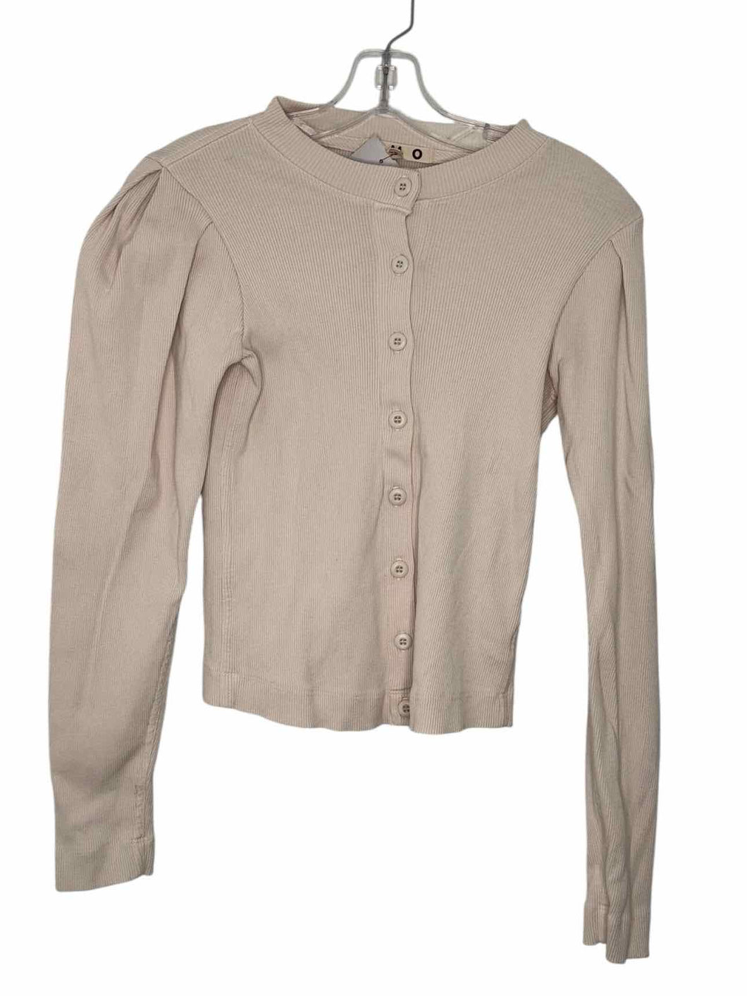 AMO Size Small Beige Pre-Owned Top- Ladies