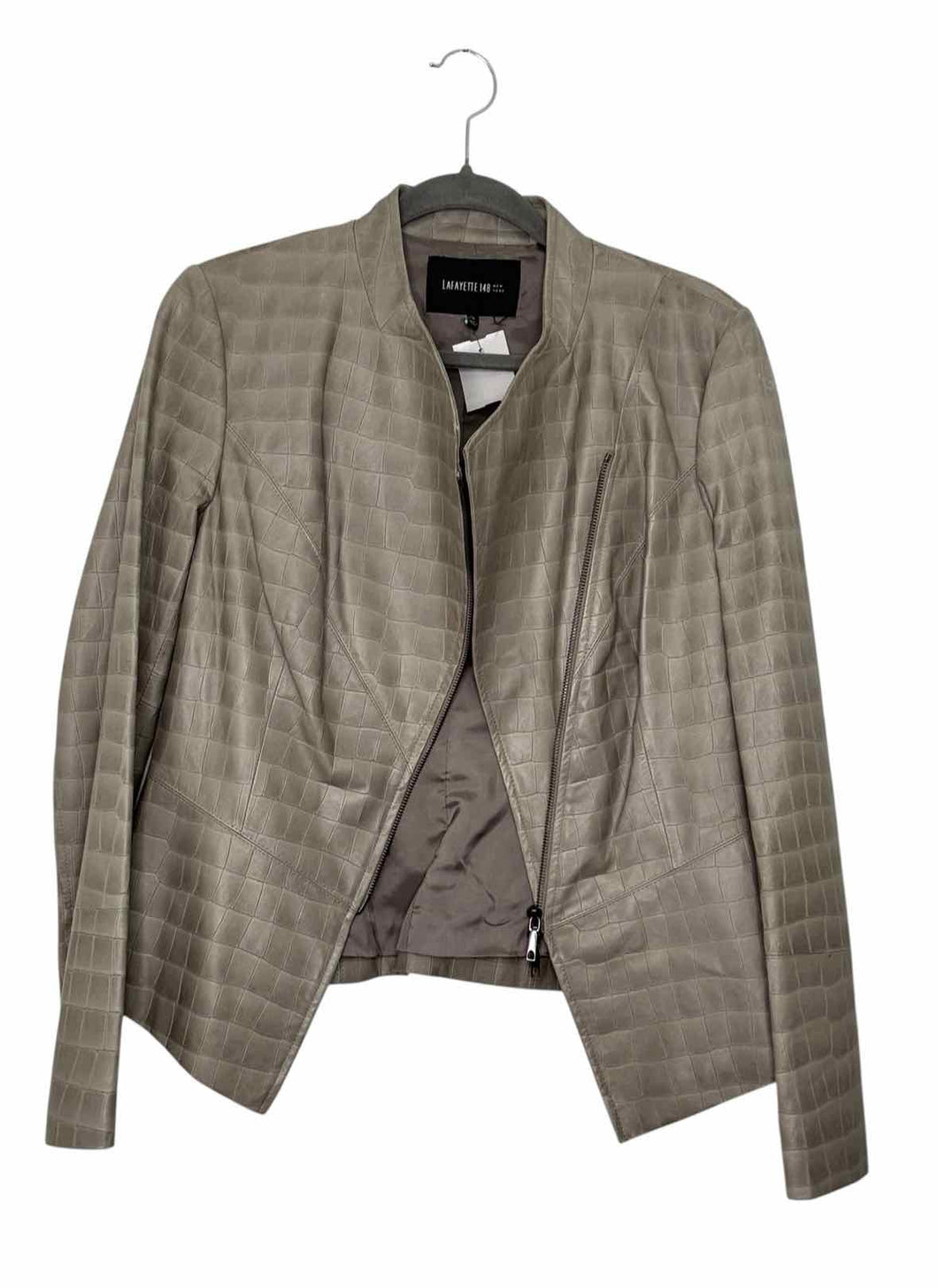 Lafayette Size 6 Grey Pre-Owned Blazer/Indoor Jacket- Ladies