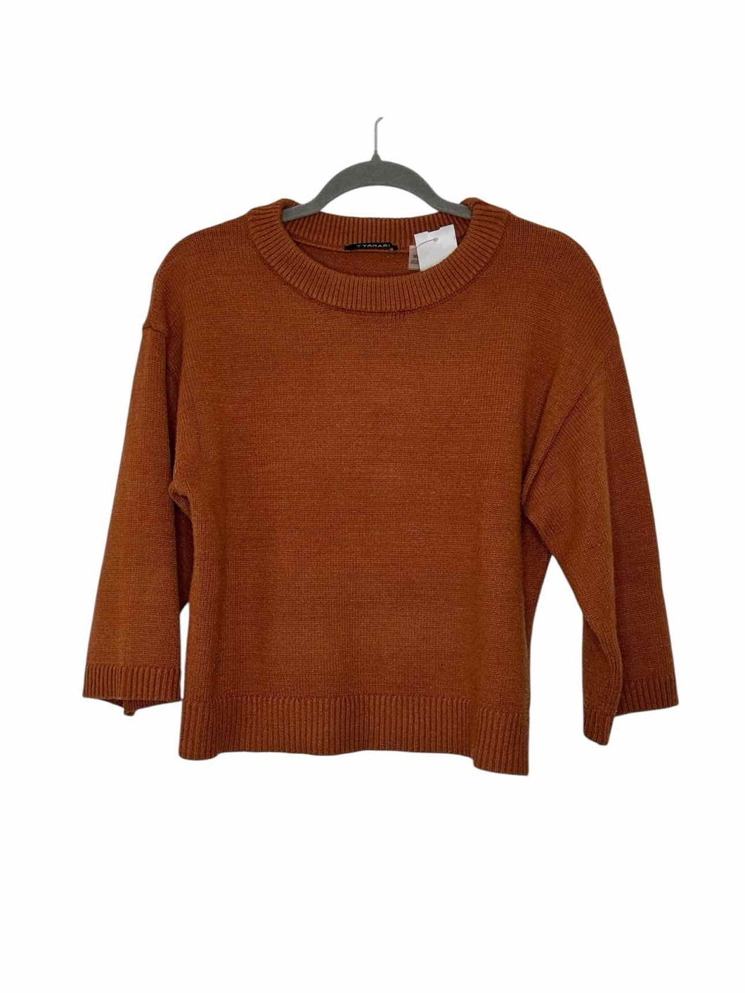 Tahari Size Medium Cinnamon Pre-Owned Sweater- Ladies