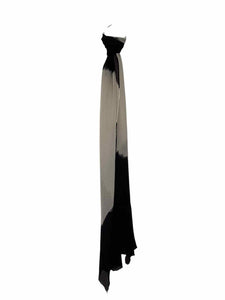 Eileen Fisher Blk/Crm Pre-Owned Scarf- Ladies
