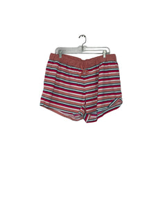 North Face Size X-Large Pink Stripe Shorts- Ladies