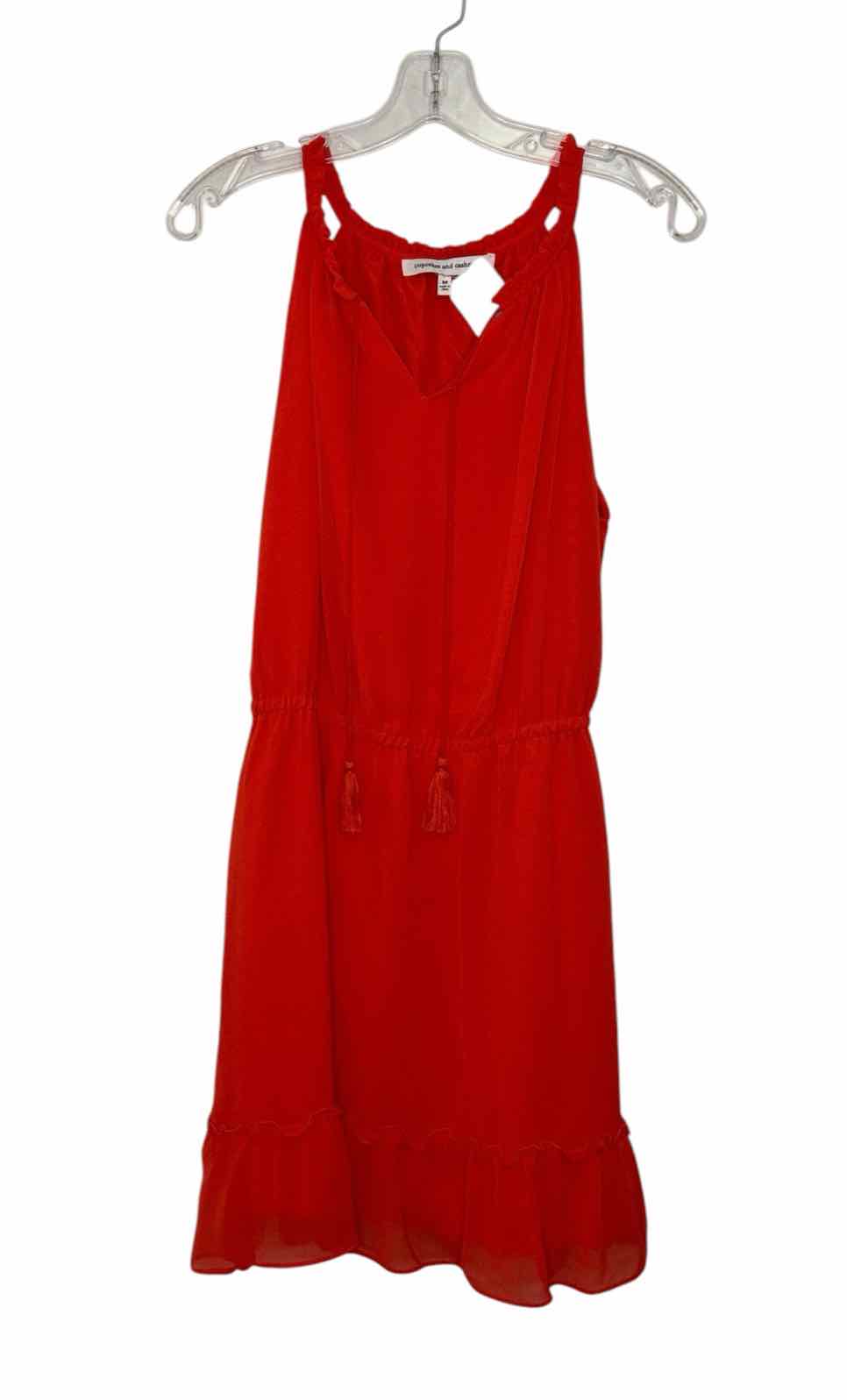 Cupcakes & Cashmere Size Medium Red Pre-Owned Dress- Ladies
