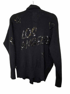 Wildfox Size Small Black Pre-Owned Sweater- Ladies