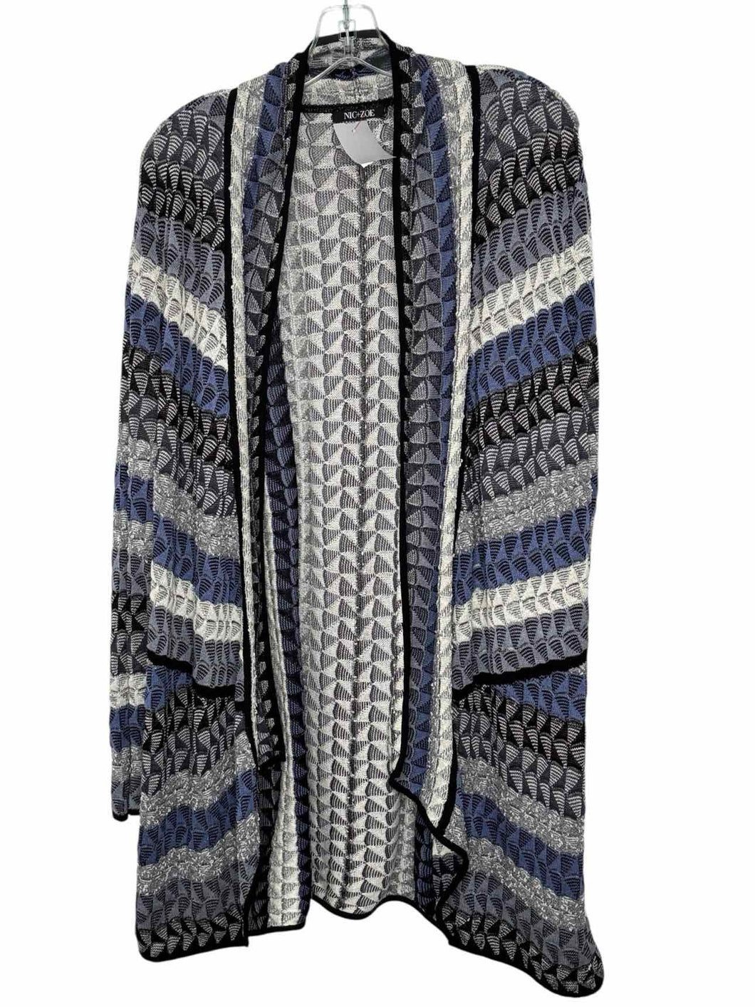 Nic & Zoe Size X-Large Blue Pre-Owned Blazer/Indoor Jacket- Ladies