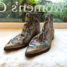 Load image into Gallery viewer, Zadig &amp; Voltaire Size 38 Animal Print Pre-Owned Boots- Ladies
