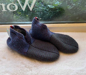 Bombas Size Large Blue Slipper Pre-Owned Shoes- Ladies