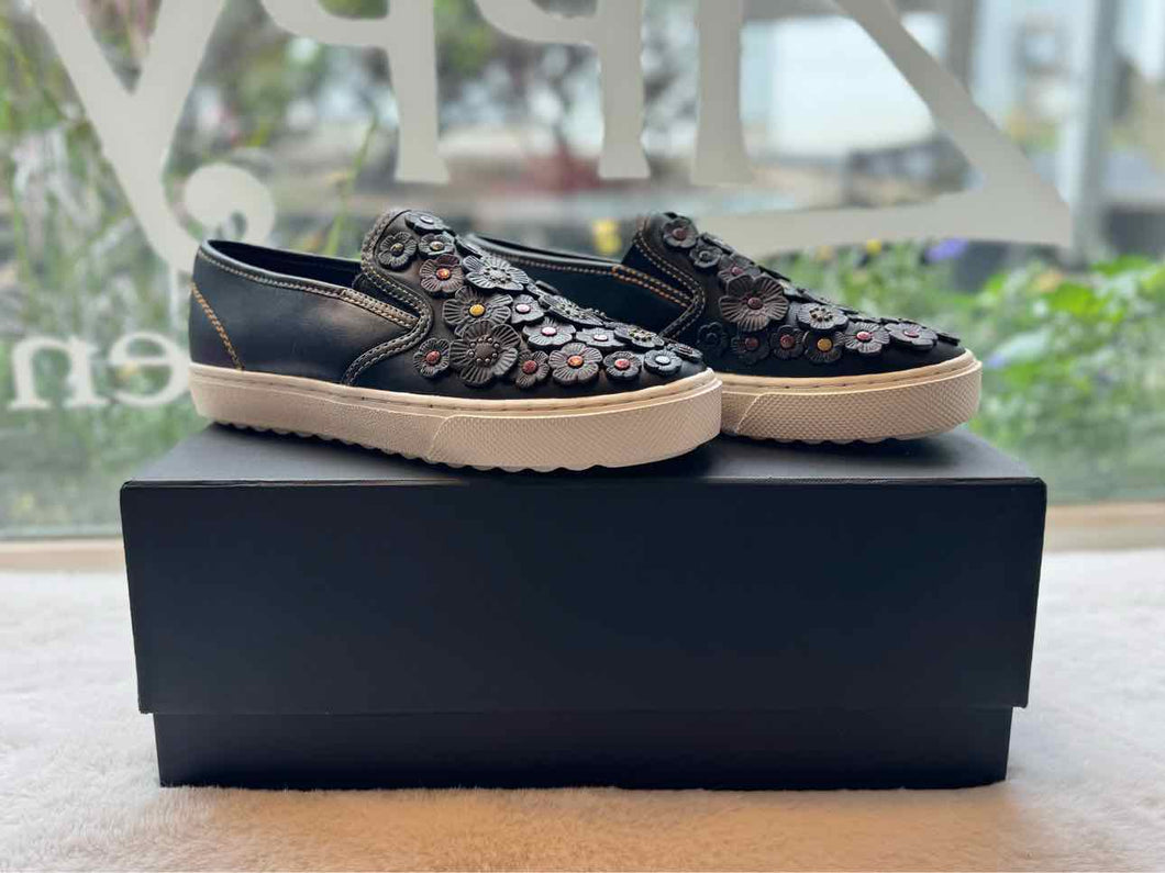 Coach Size 7.5 Black Sneaker Footwear- New in Box Shoes- Ladies