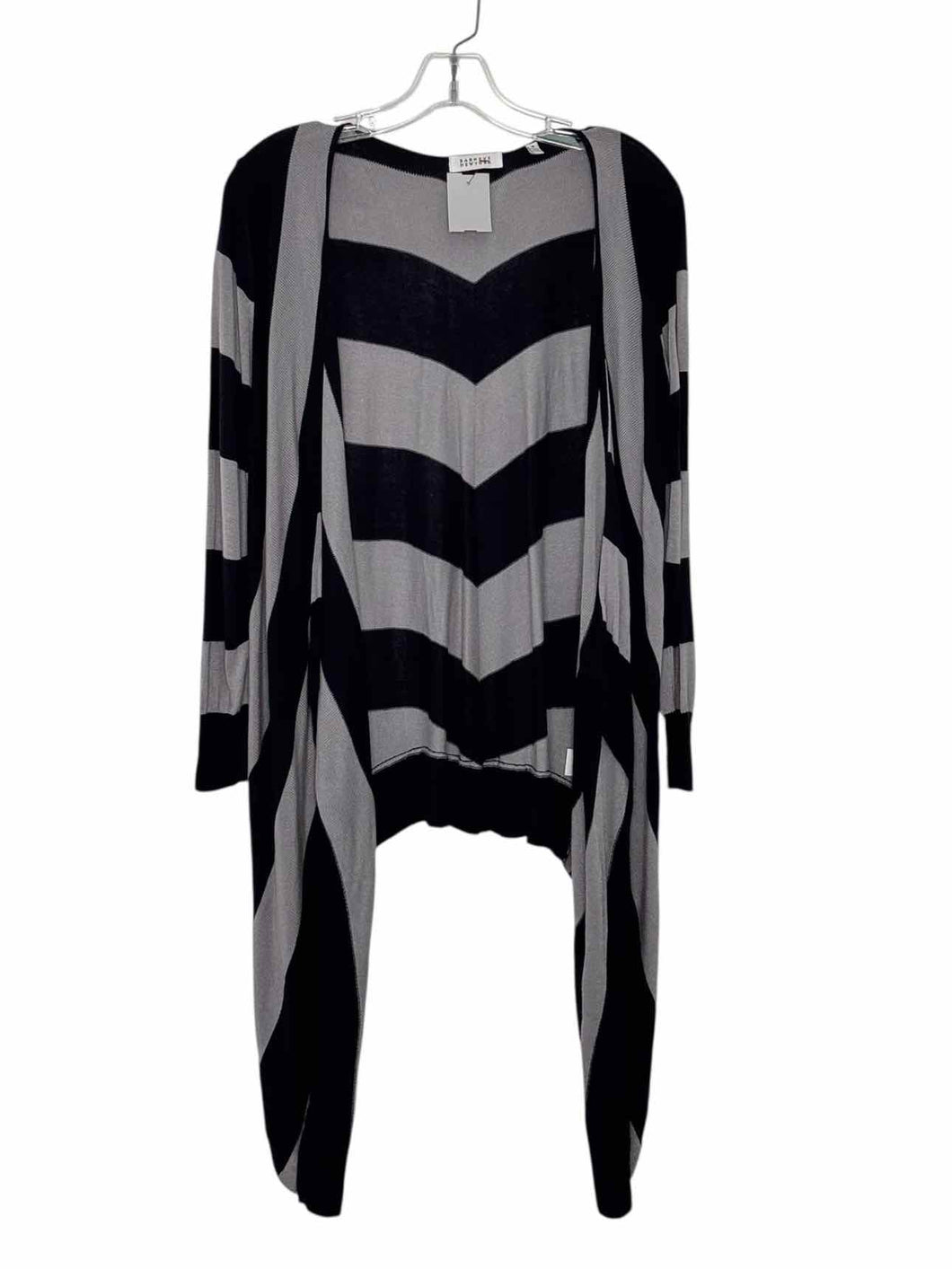 Barney's Size Small Navy Print Pre-Owned Sweater- Ladies